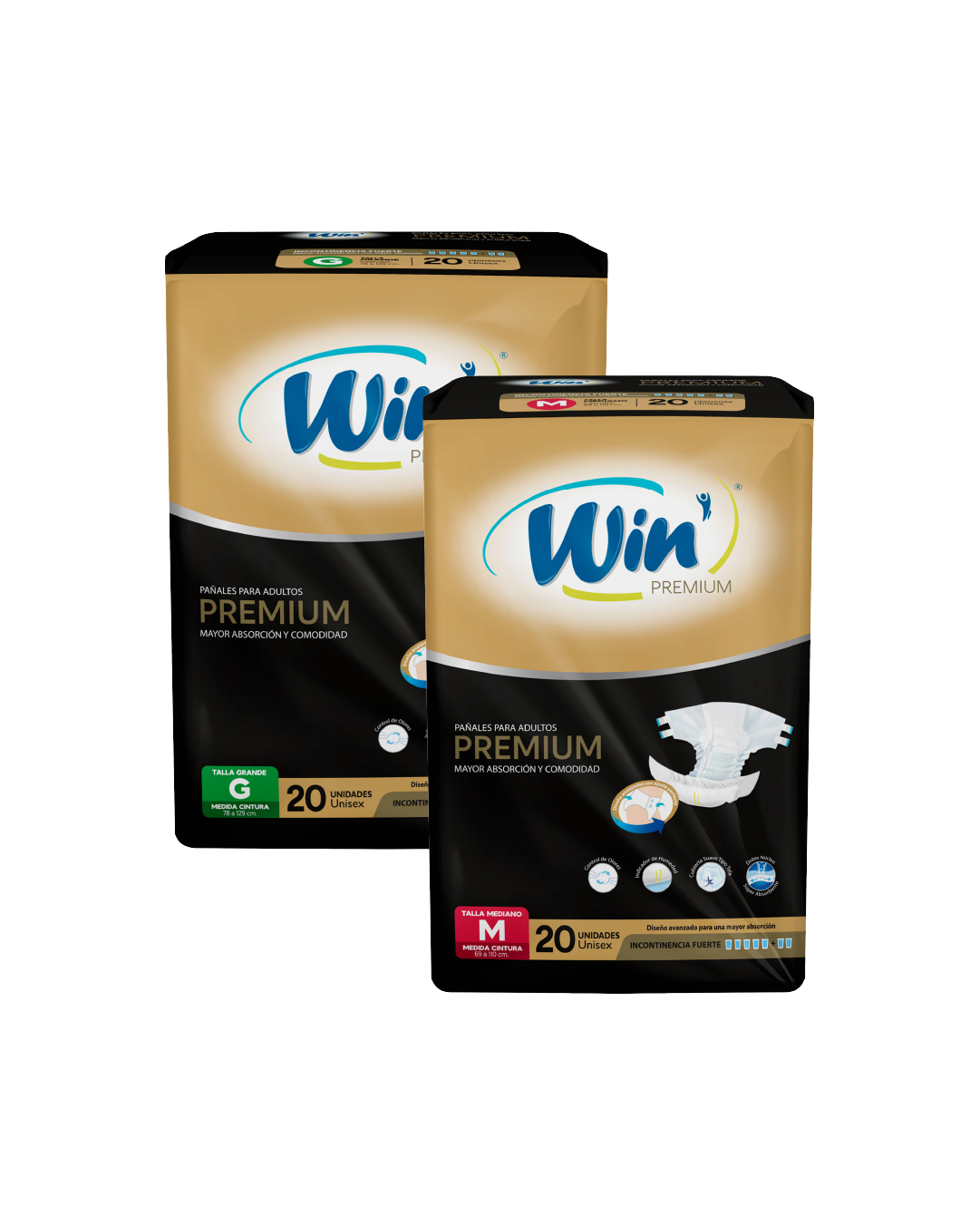 Pañales WIN PREMIUM