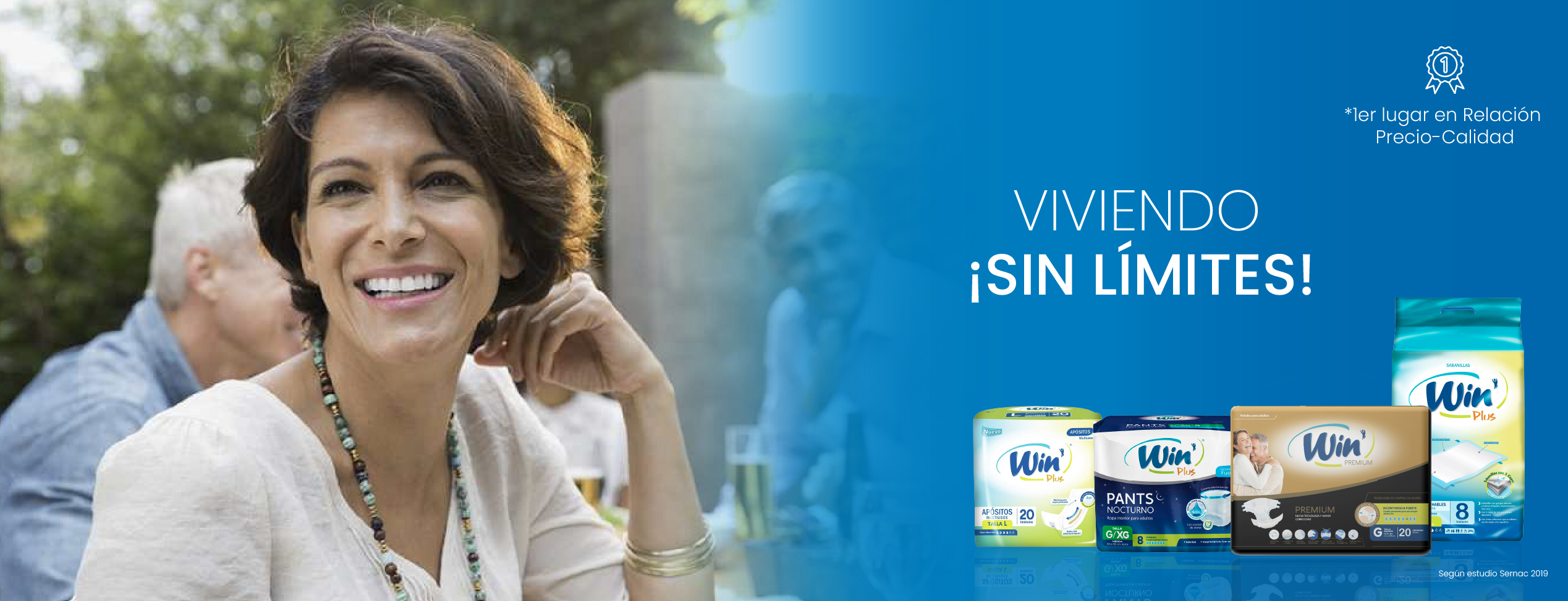 Pañales Win, Viviendo Sin límites
