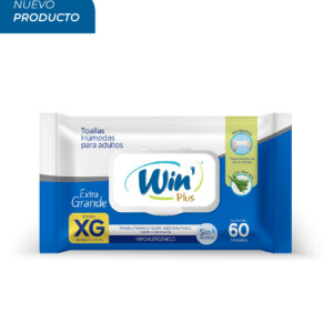 Toallas Húmedas WIN Extra Grandes